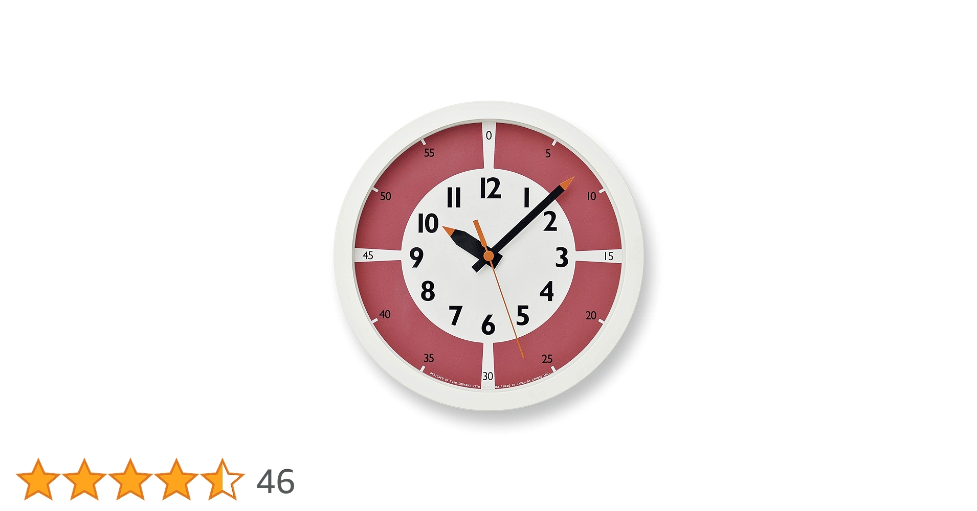 ふんぷんクロック　ウィズカラー　新品　送料込 fun pun clock with color! ふんぷんくろっく ウィズ カラー