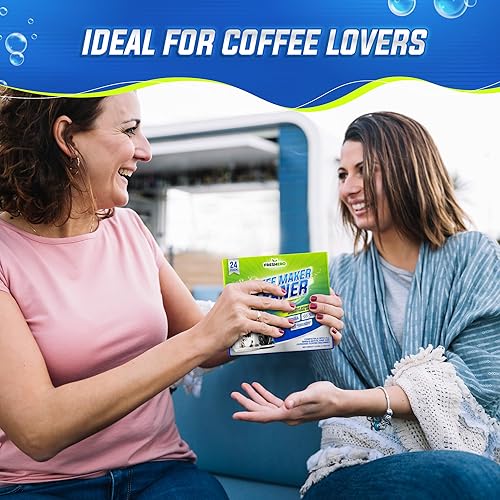 Miniatura 6 de Tabletas descalcificadoras y limpiadoras para cafetera, 24 unidades, usos para Keurig, Breville, Miele, Delonghi, Ninja, Nespresso, cafetera,