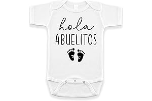 Hola Abuelitos Pregnancy Announcement Bodysuit
