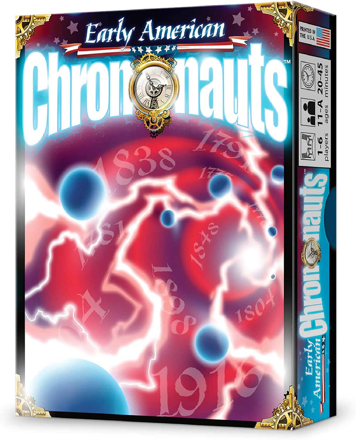 Looney Labs Early American Chrononauts Card Game - Travel Through Time and Change History