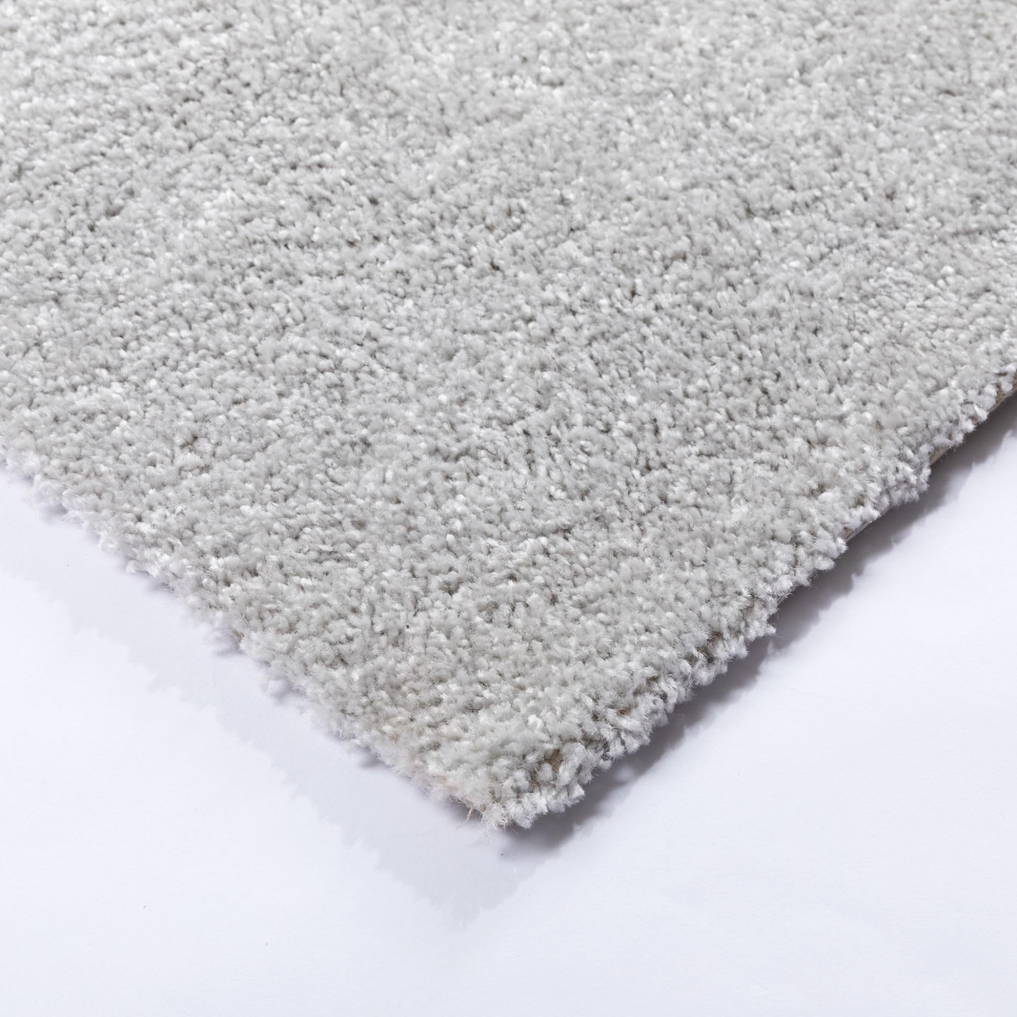 Steffensmeier Teppichboden Cambridge | Meterware Auslegware Wohnzimmer Schlafzimmer Kinderzimmer | grau | 200x200 cm
