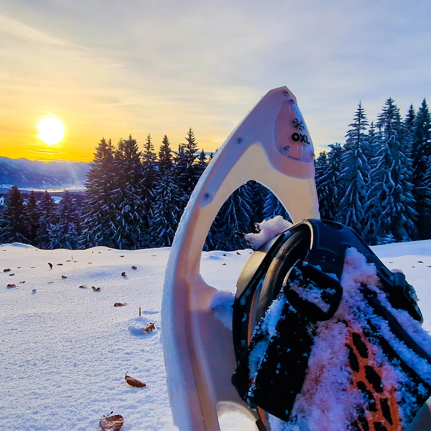 Inook Alpin OXL Schneeschuhe Mit Steighilfe für Herren & Damen I Softpadbindung I Individuell Größenverstellbar Mit Vielen Patentierten Funktionen