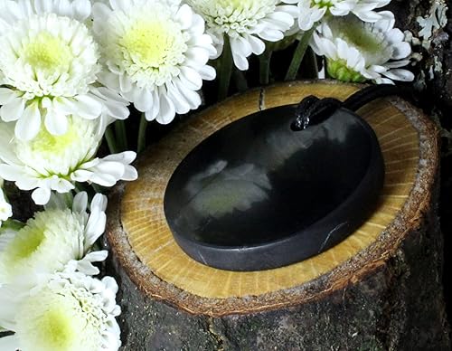 Miniatura 2 de Heka Naturals Shungite Crystal Necklace Pendant Healing Crystals & Chakra Necklace - Gemstone Jewelry for Men & Women - Spiritual and Joyous Gifts