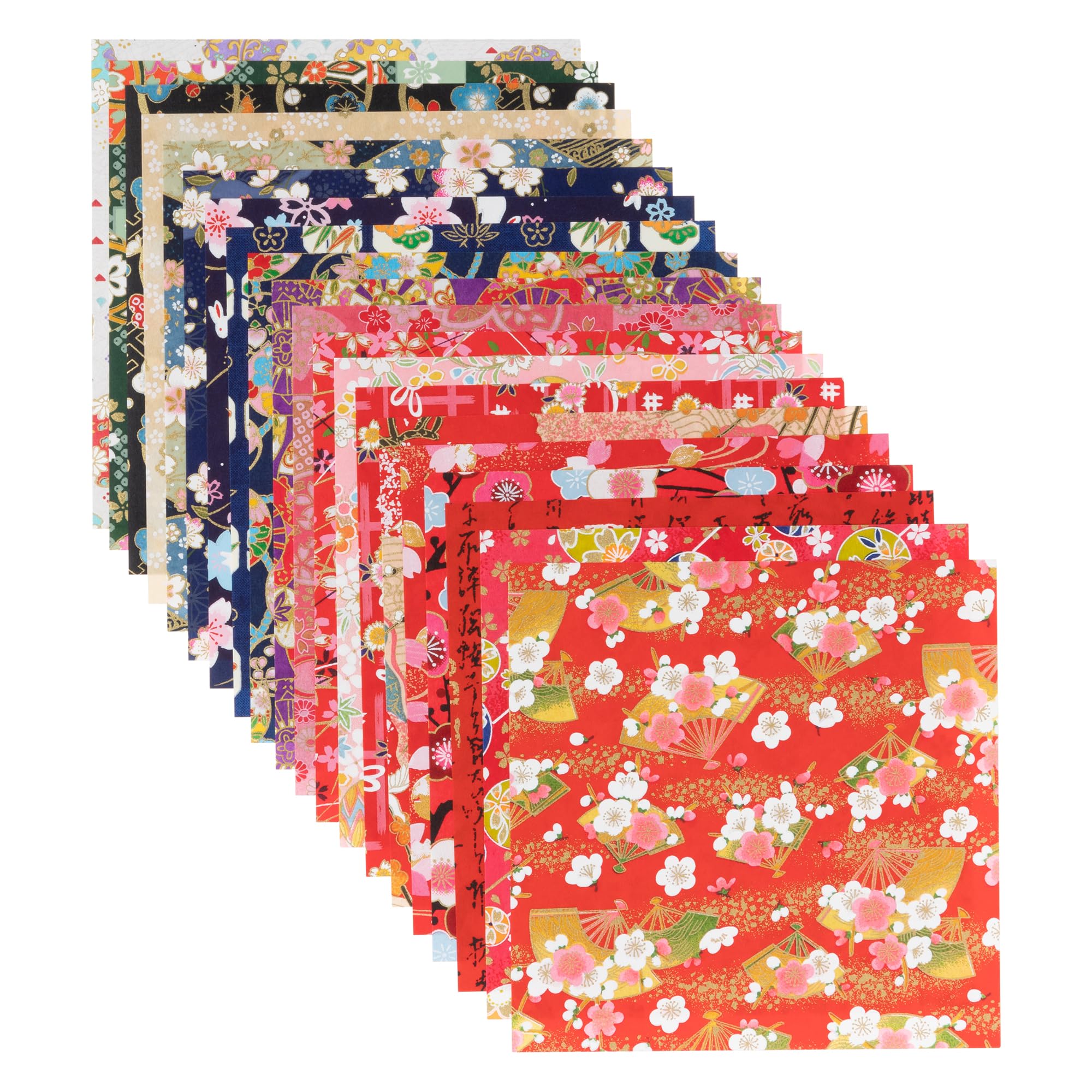 Hand-Dyed Kyoto Yuzen Washi Chiyogami 15cm