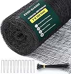FEED GARDEN Deer Netting Deer Fence Netting, 7 x 100 Feet for Garden Protection Reusable Protective for Plants Fruit Trees Vegetables Against Birds and Other Animals