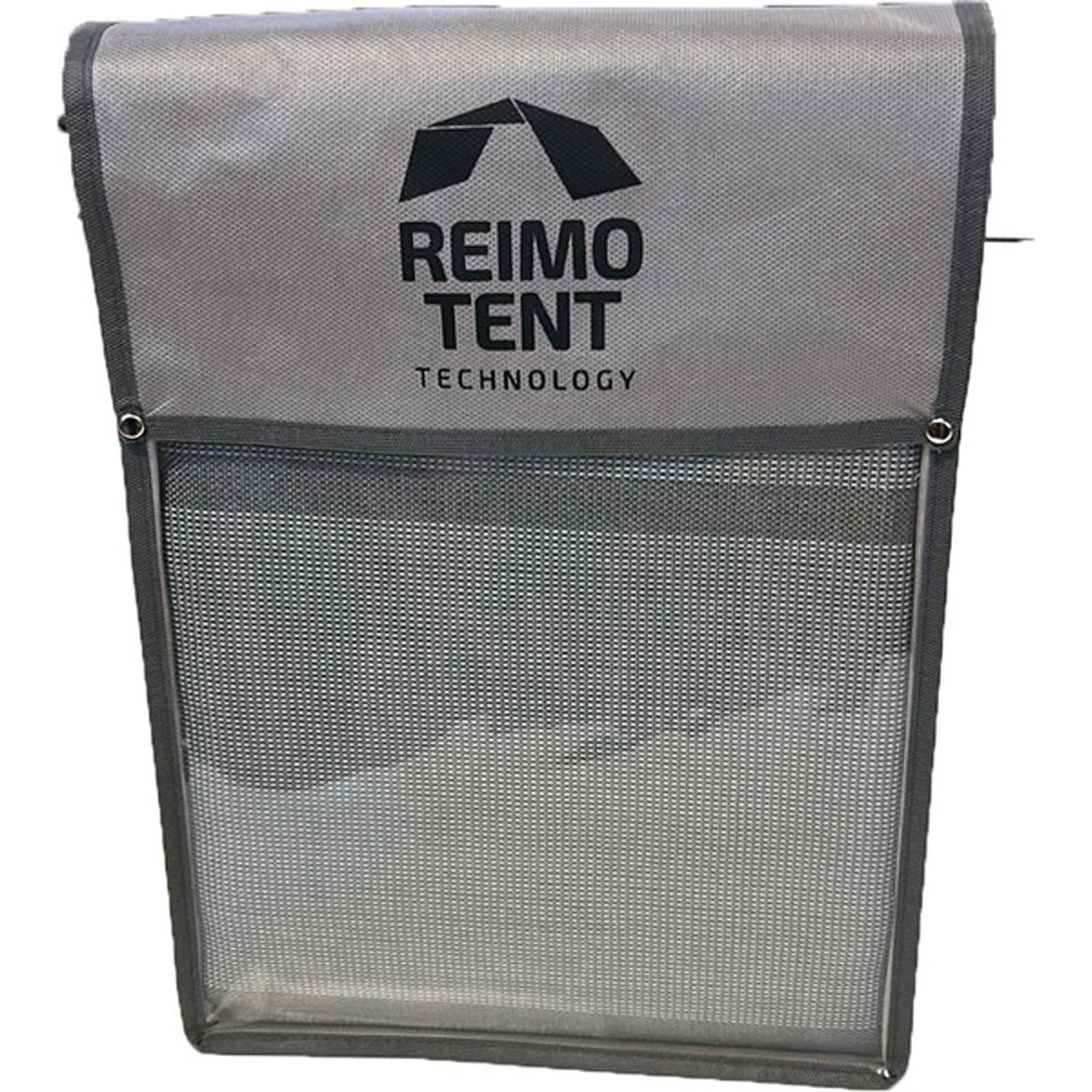 Reimo Vorzeltteppich Markisenteppich Travel Zeltteppich grau Outdoorteppich 250 x 260-370 cm (250x290cm) Sport & Freizeit