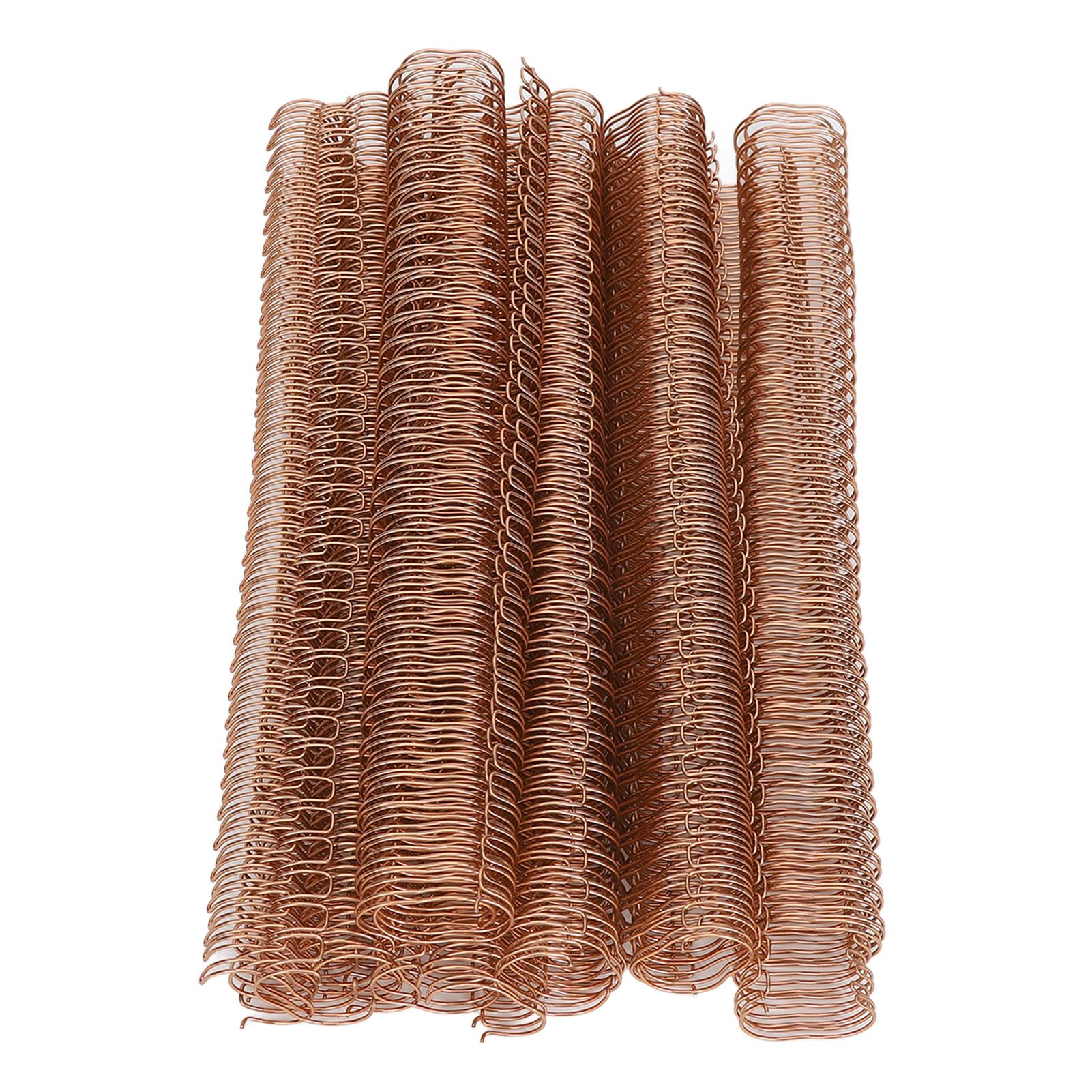 ViaGasaFamido 50 Pezzi 34 Pettini per Rilegatura Ad Anelli Diametro 19 Mm 3/4 Pollici capacità 180 Fogli Dorsi di Rilegatura in Plastica Ferro Rivestito in Nylon Ideale per la Scuola Aziendale