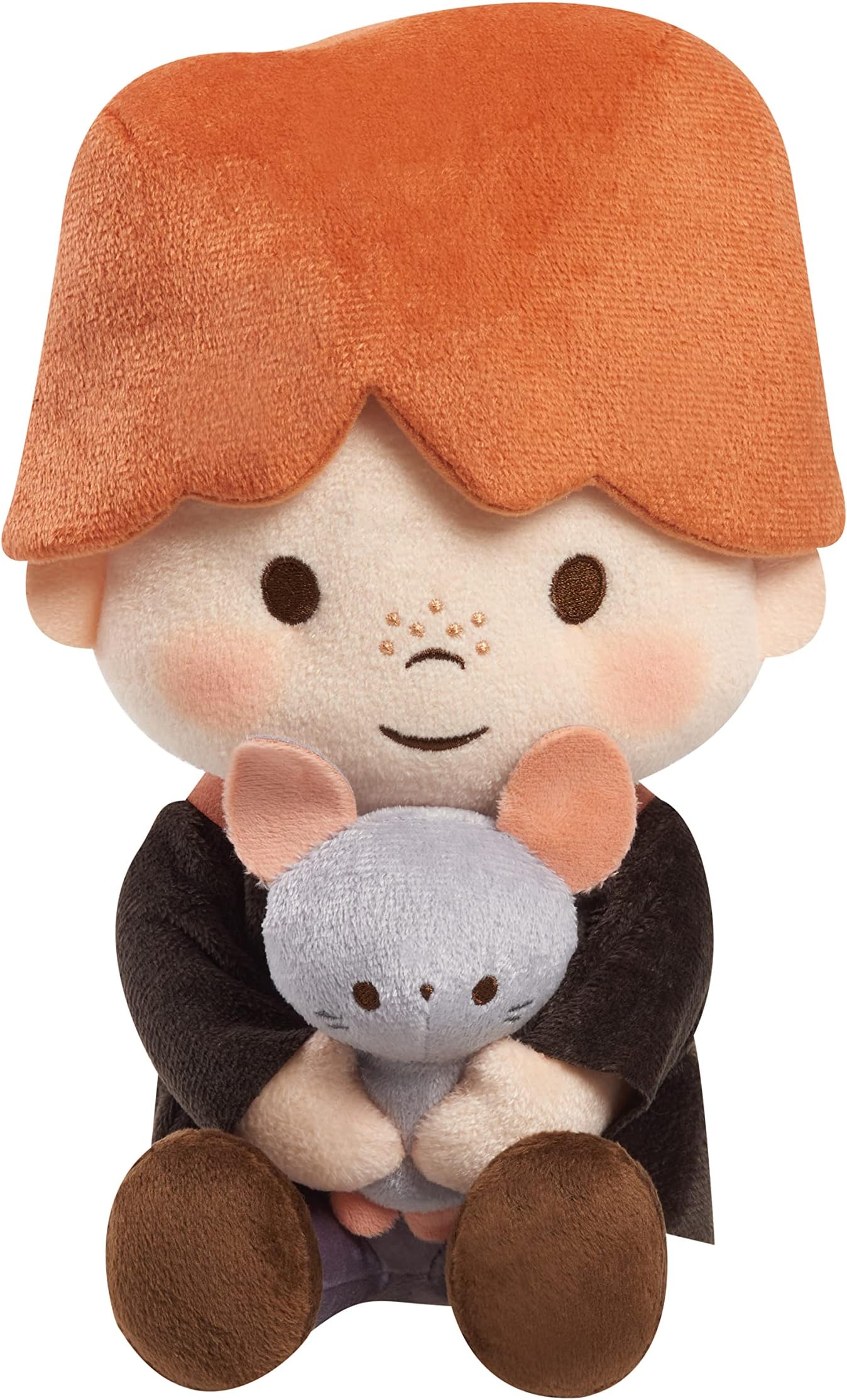 Harry Potter Wizarding Friends and Pals Ron Weasley™ and Scabbers 11-inch Super Soft and Cuddly Plush Stuffed Animal, Kids Toys for Ages 3 Up, Amazon Exclusive by Just Play