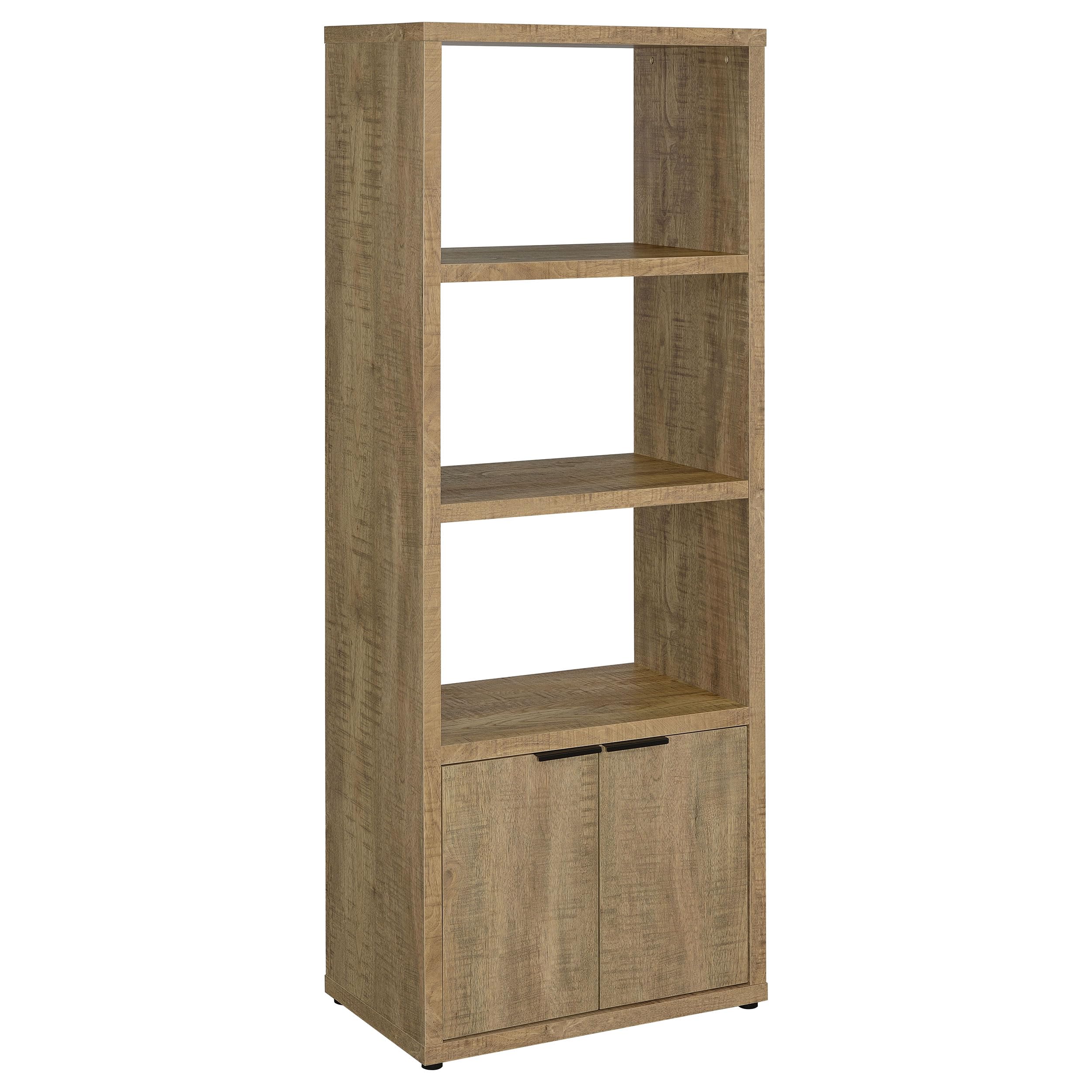 Coaster Home FurnishingsTabby 3-Shelf Engineered Wood Media Tower Mango