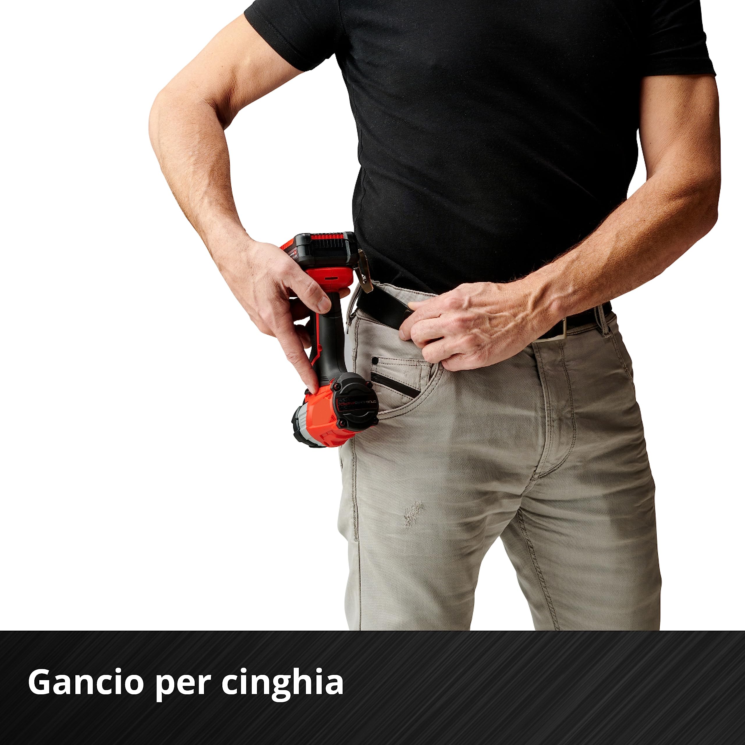 Einhell Avvitatore a impulsi a batteria TP-CW 18 Li Brushless-Solo Power X-Change (18V, motore brushless, giri al min. 0-2900, torsione 215Nm,adattatore bits esagonale,senza batteria e caricabatteria)