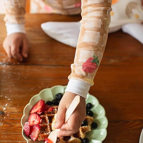 Miniatura 172 de Burt's Bees Baby Pijama para niña, 2 piezas, camiseta de manga larga y pantalones de algodón orgánico