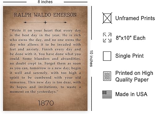 Miniatura 239 de Poster Master Póster de Robert Louis Stevenson - Impresión de The Good and the Evil - Arte de citas de recuperación - Regalo para él, ella -