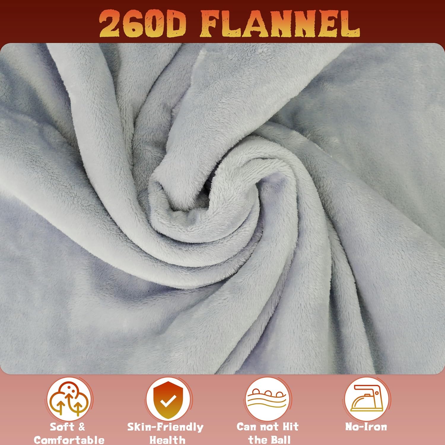 12V Heated Blanket for car,Machine Washable Electric Blanket Heated Travel Blanket Plug in Flannel Heating Throw for Car Truck SUV Van 40x55” with Controller 3 Heating Level - Image 4