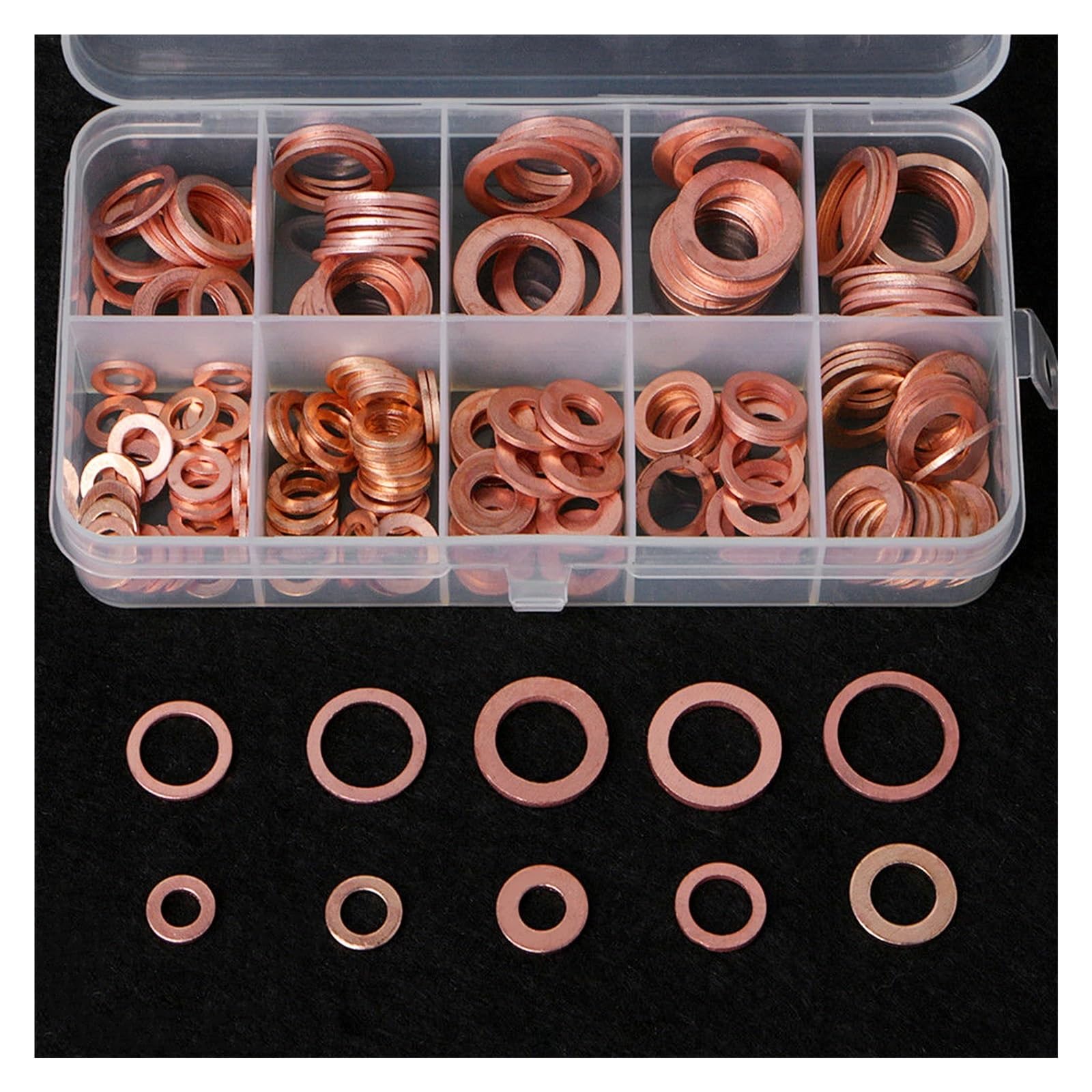 Kit de arandela Plana de Cobre