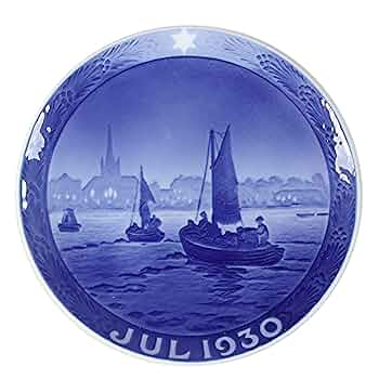 ロイヤルコペンハーゲン イヤープレート 1930年 漁船 楽天市場】ロイヤルコペンハーゲン イヤープレート1930『漁船