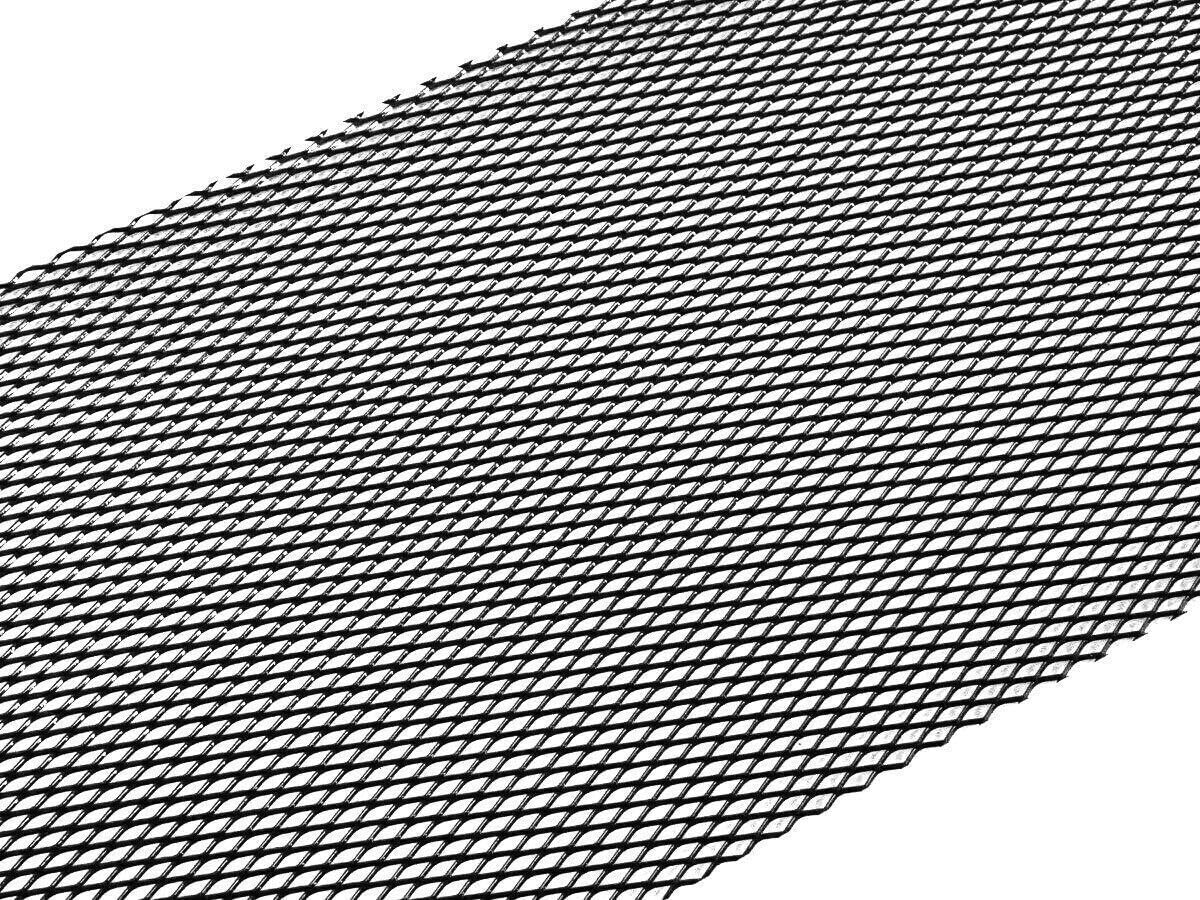 RECAMBO Grille de course en aluminium de 100 x 33 cm - Grille de barbecue - Grille de course - Grille d'extension - Alliage d'aluminium de qualité supérieure - Grille de radiateur universelle pour