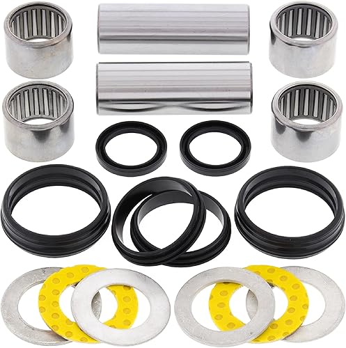 Kit de rodamientos de brazo oscilante All Balls Racing 28-1185 compatible con/repuesto para Yamaha YZ400 77-79