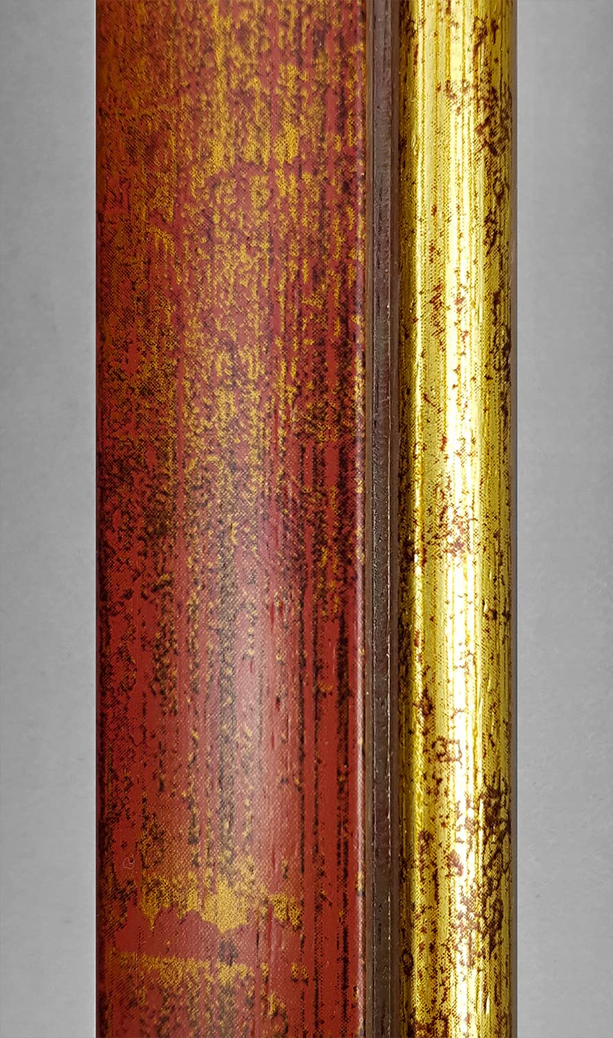 BIRAPA Palermo Ramka na zdjęcia, 61 x 91,5 cm, czerwono-złota – złota ramka na zdjęcia, ramka na zdjęcia antyk, ramka na zdjęcia w stylu vintage