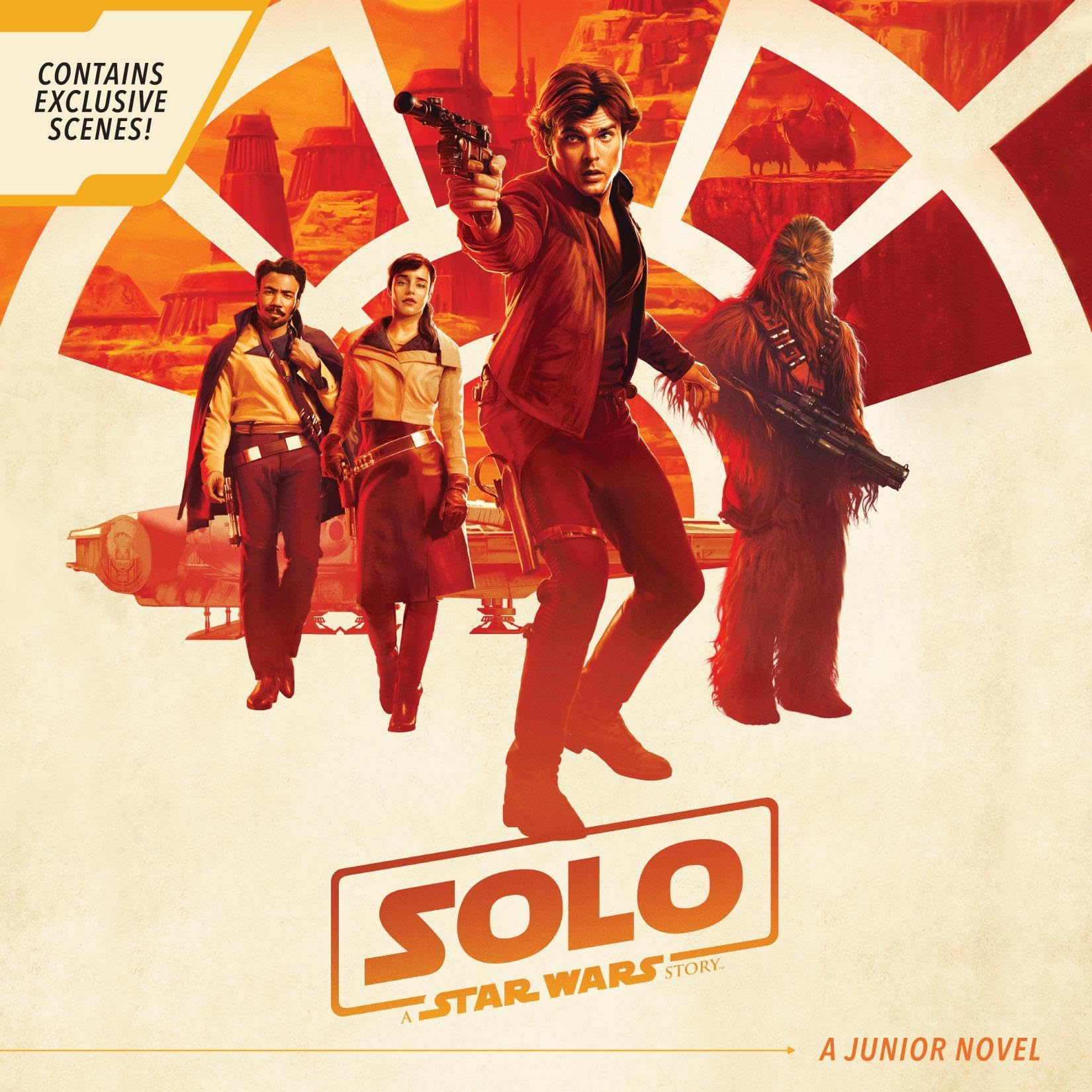 Cover art for Solo: A Star Wars Story Junior Novel