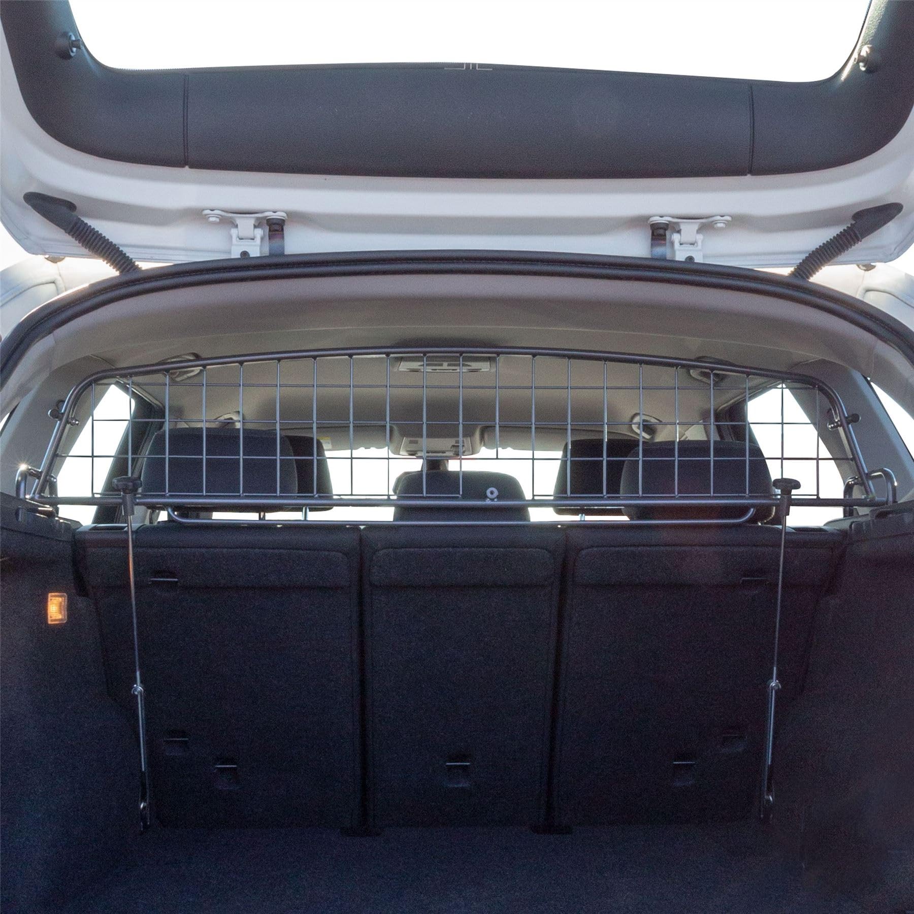 Travall Dog Guard Compatible with BMW X1 SUV (2012-2015) Vehicle Specific Trunk Guard Tailored Fit Luggage Barrier Load Separator Heavy Duty Powder Coated Steel Pet Barrier