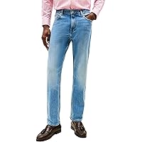 Tommy Hilfiger Uomo Jeans Regular Mercer Vita Media, Blu (Bennet Blue)