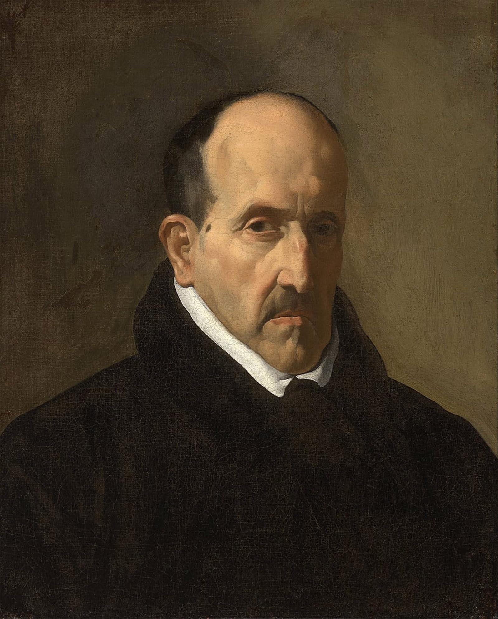 SERENDIPITP Vintage Picture Print on Canvas Wall Art Poster Luis De Góngora Y Argote by Diego Velázquez Artwork Print Poster for Wall Decor 60x90cm