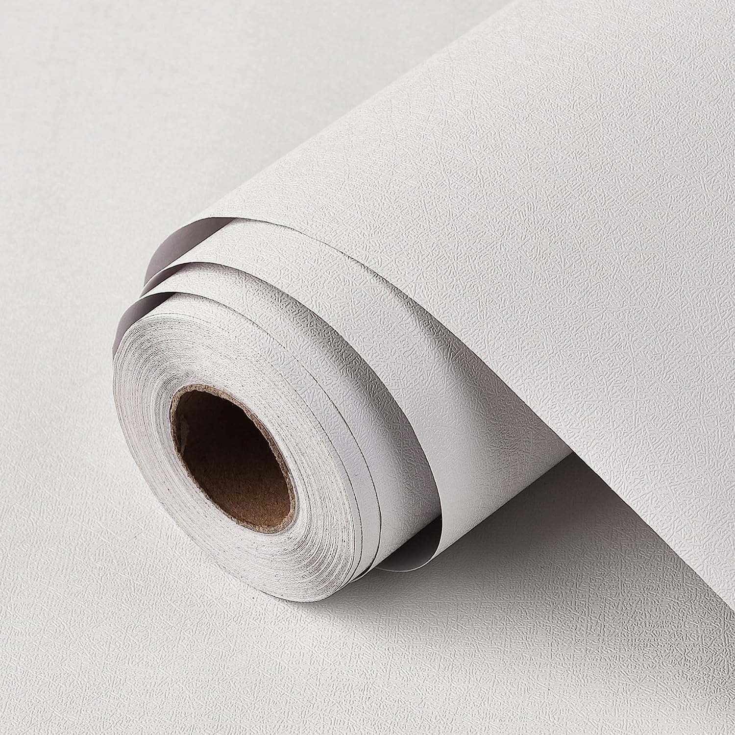 Makeup Sheet, Wallpaper Sticker, White, Width 17.3 inches x 32.8 ft (44 cm x 10 m), Removable, Wallpaper, Ceiling, Room, Adhesive, Waterproof, Remake Sheet, Thick, Stylish, DIY, Heat Resistant