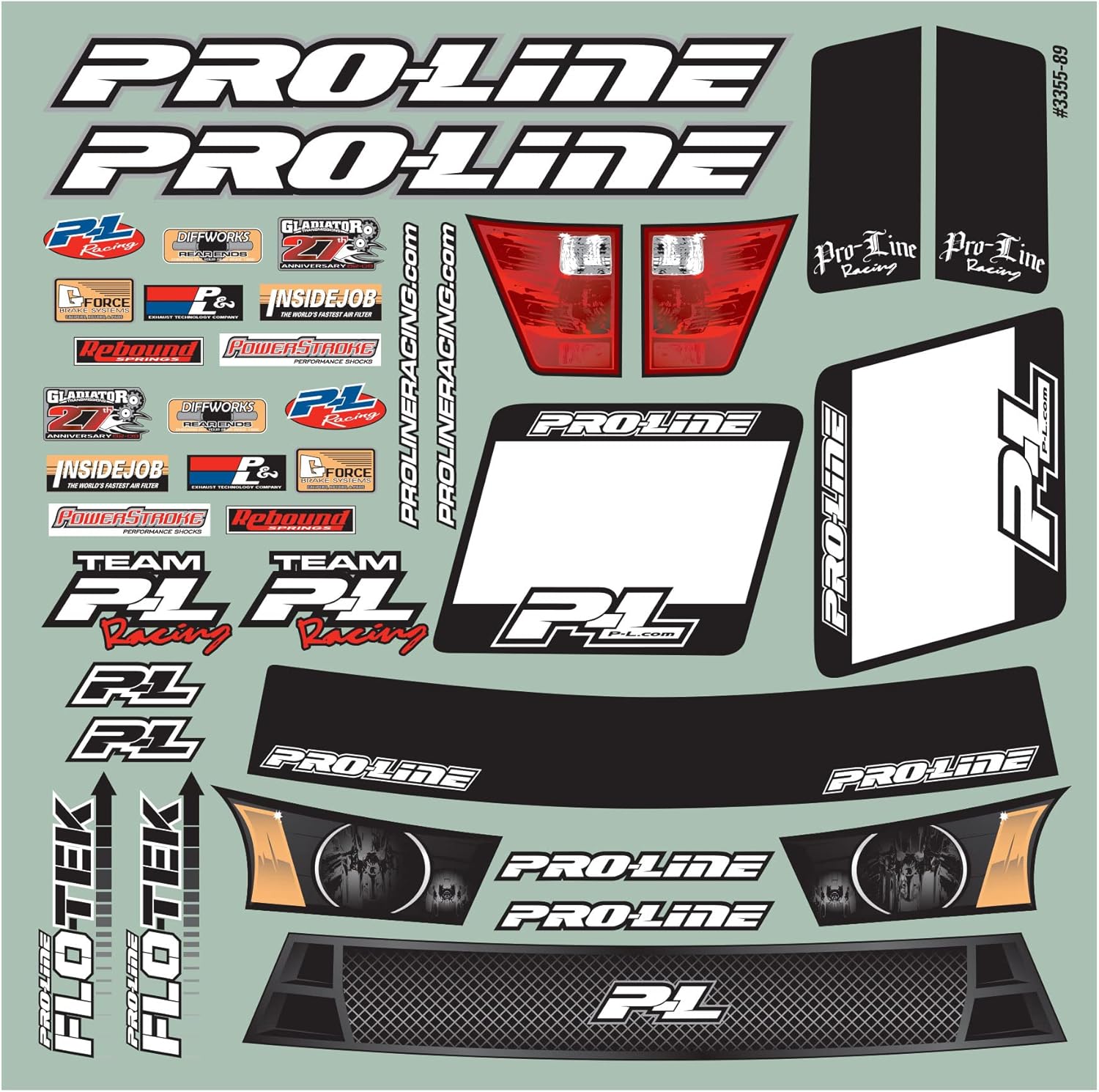 Pro-Line Racing Flo Tek Clear Body SLH SC10 Blitz PRO335500 Car/Truck Bodies Wings & Decals