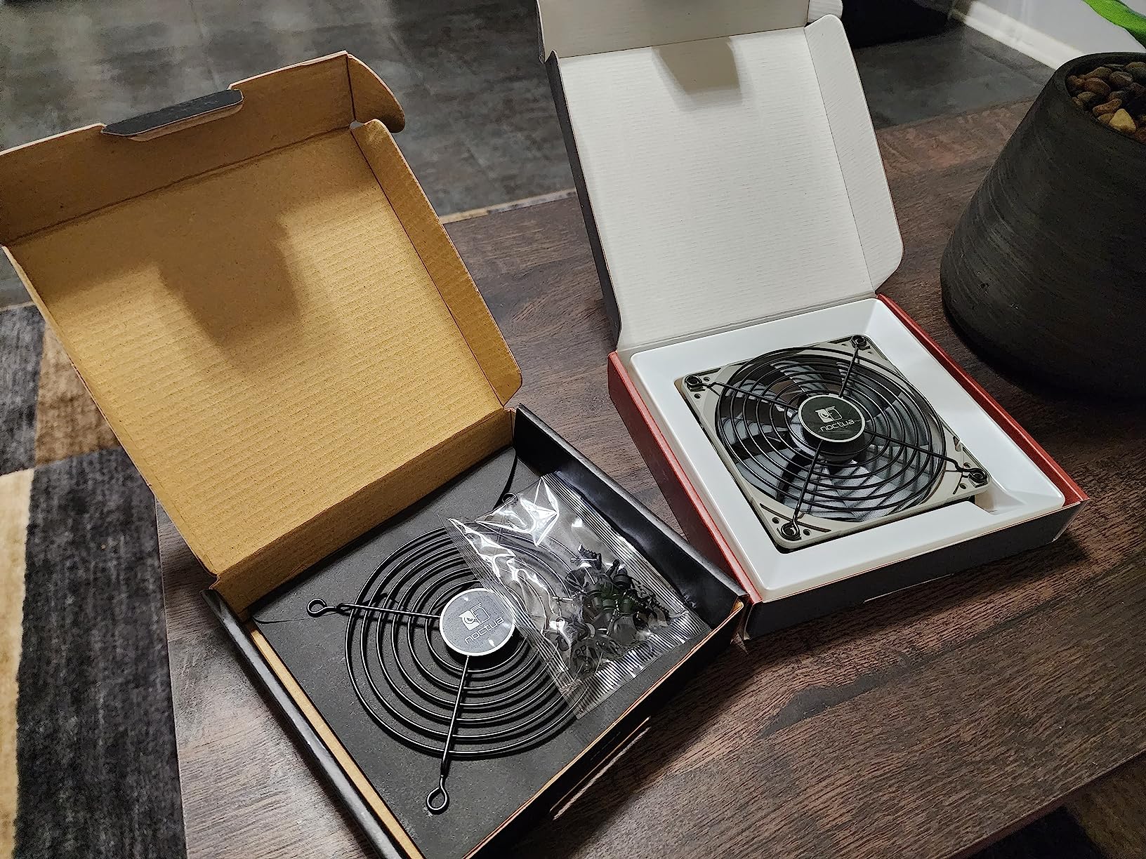 Noctua NA-FG1-14 Sx2, Fan Grills For 140 Fans (Set Of 2, Black