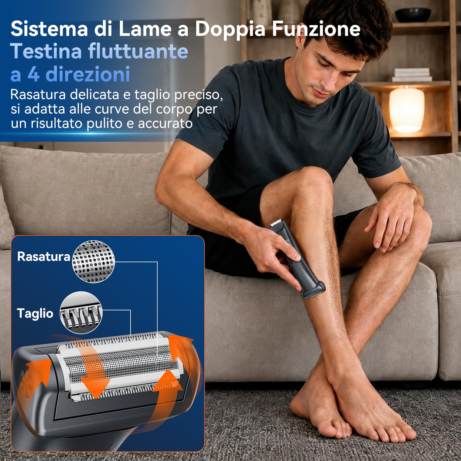 Kensen Trimmer Corpo Uomo