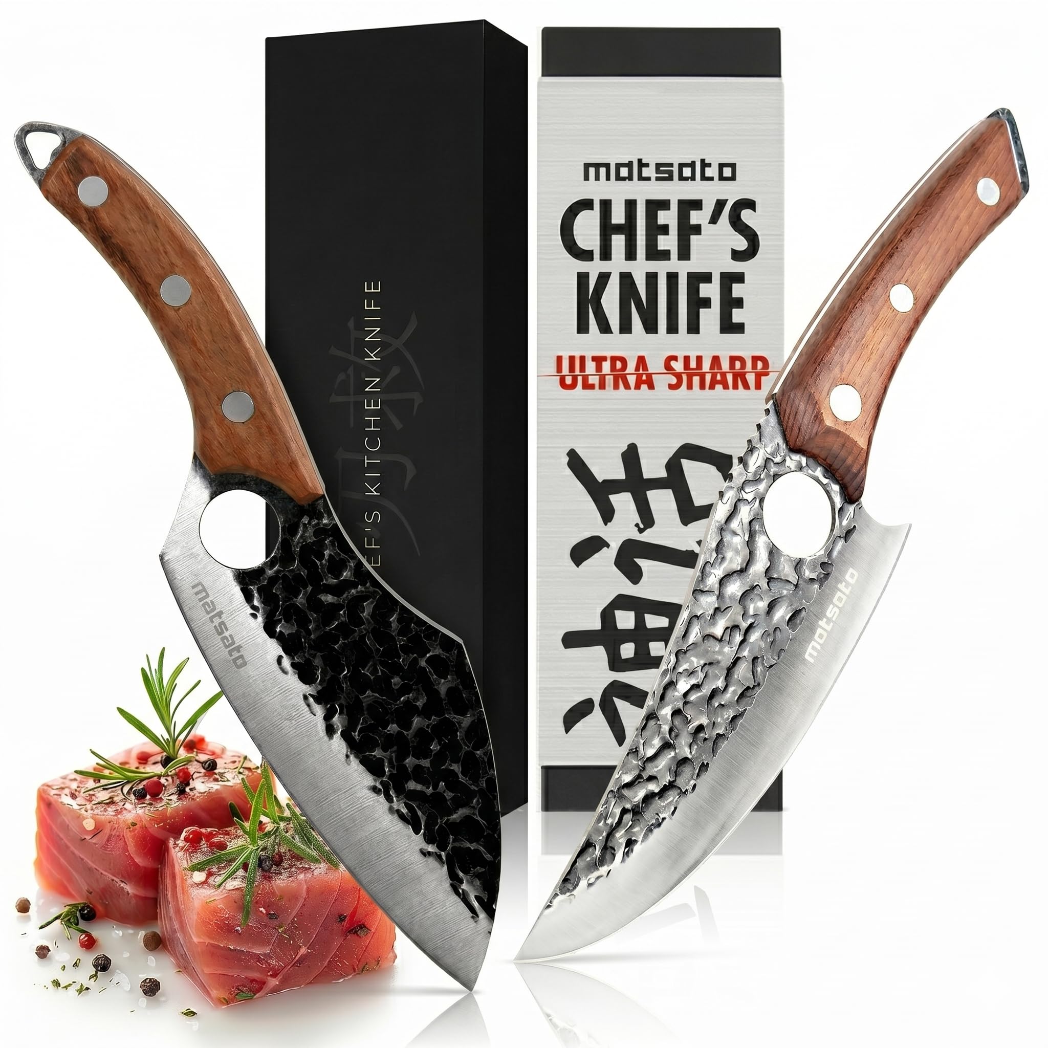 Amazon.com: Matsato Kitchen Knife & Chef Knife Set – Japanese