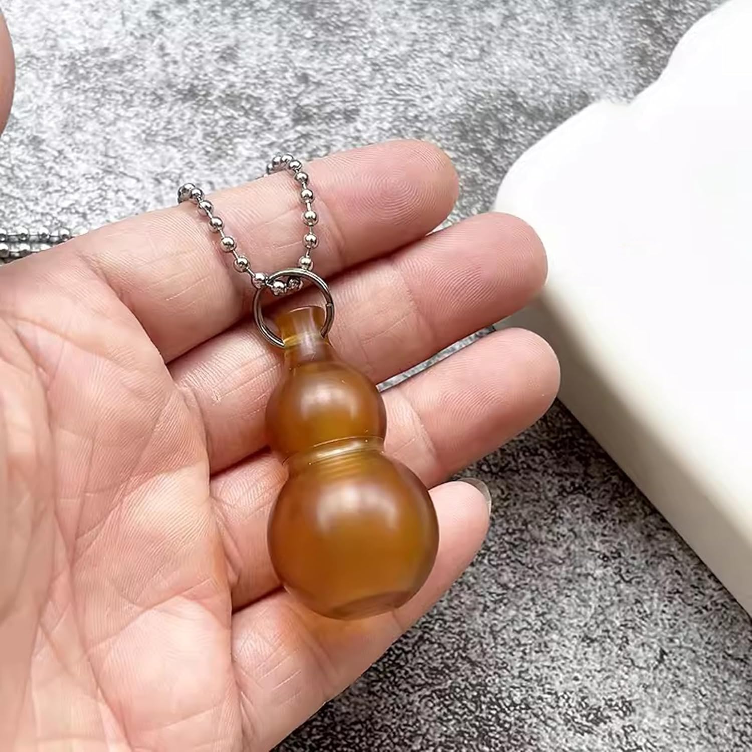 Pill Case PEI CalabashGourd Pill Container Waterproof Pocket Medicine Box Keychain Pill Holder