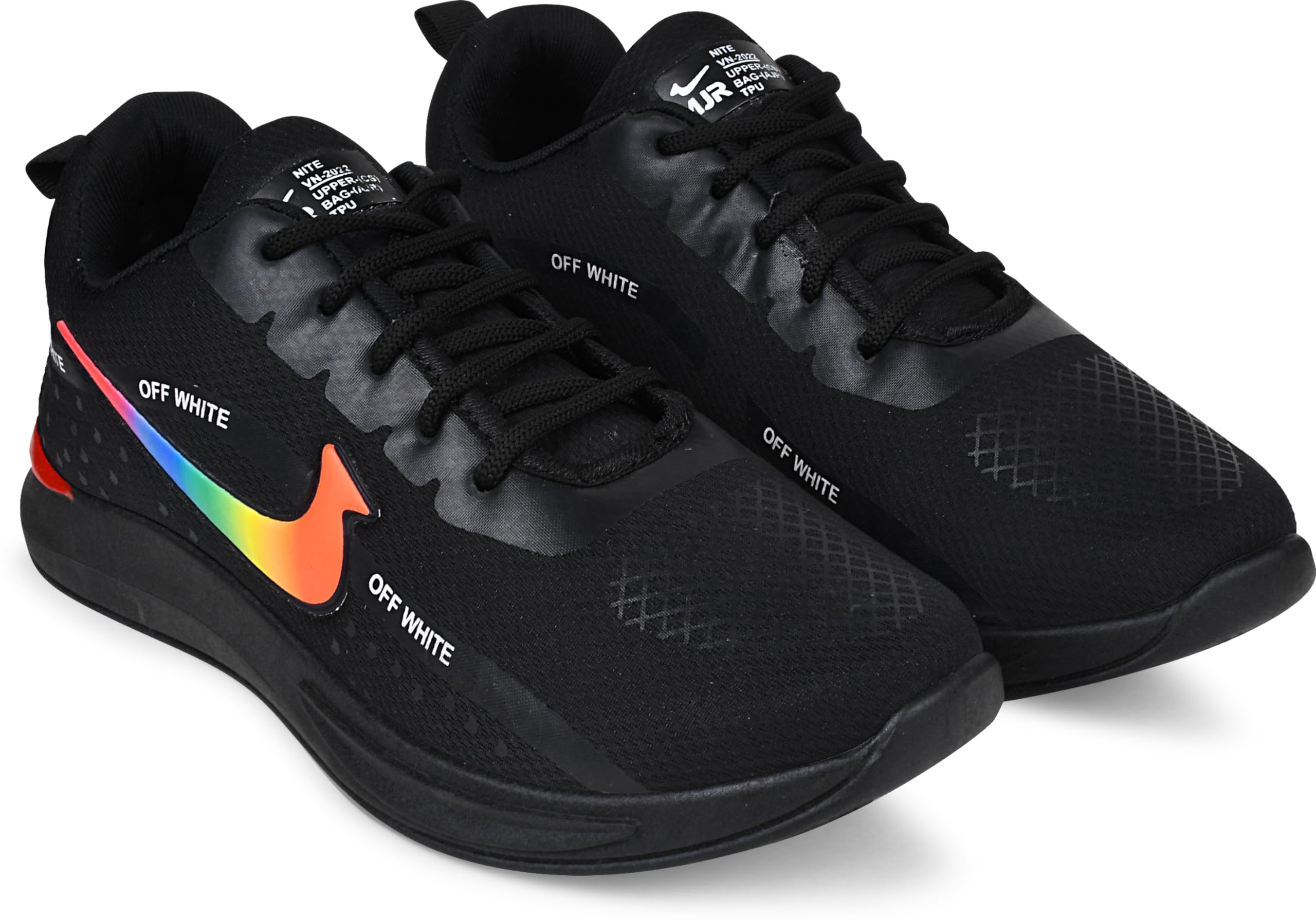 Free Kicks FK-JetRide Premium Running Shoes for Men (Black) (B0D543X2PG) Amazon Price History, Amazon Price Tracker