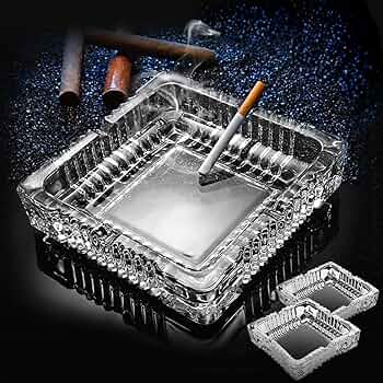 ガラスの灰皿 重厚感ございます 81qg2UGK50L._UF350,350_QL50_.jpg