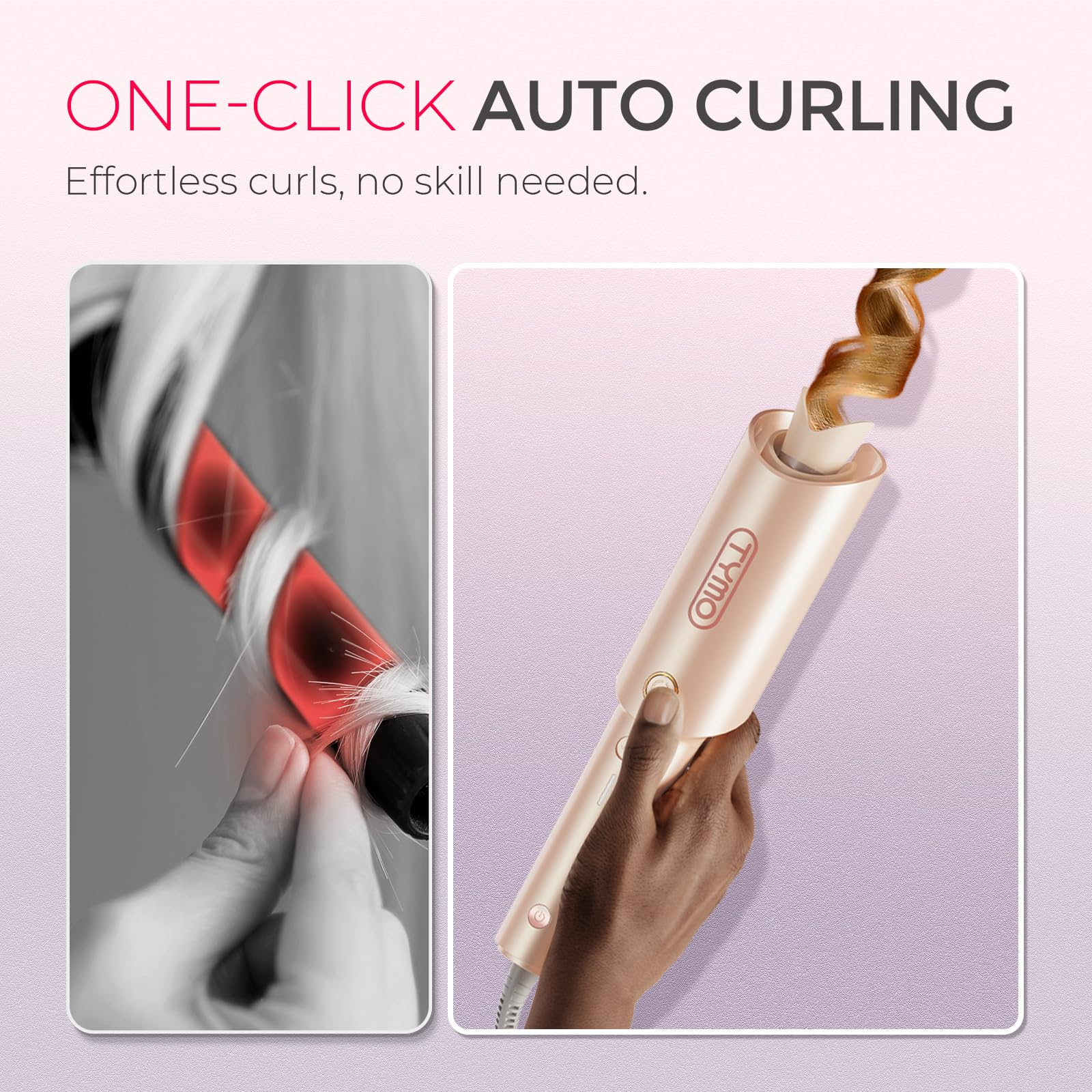 TYMO Automatic Rotating Curling Iron - TYMO CURLPRO | Ubuy