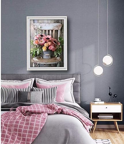 Miniatura 2 de JOYSTRY Kits de pintura de diamantes 5D para adultos, kits de pintura de diamantes para adultos, pintura con diamantes de perforación completa, kit