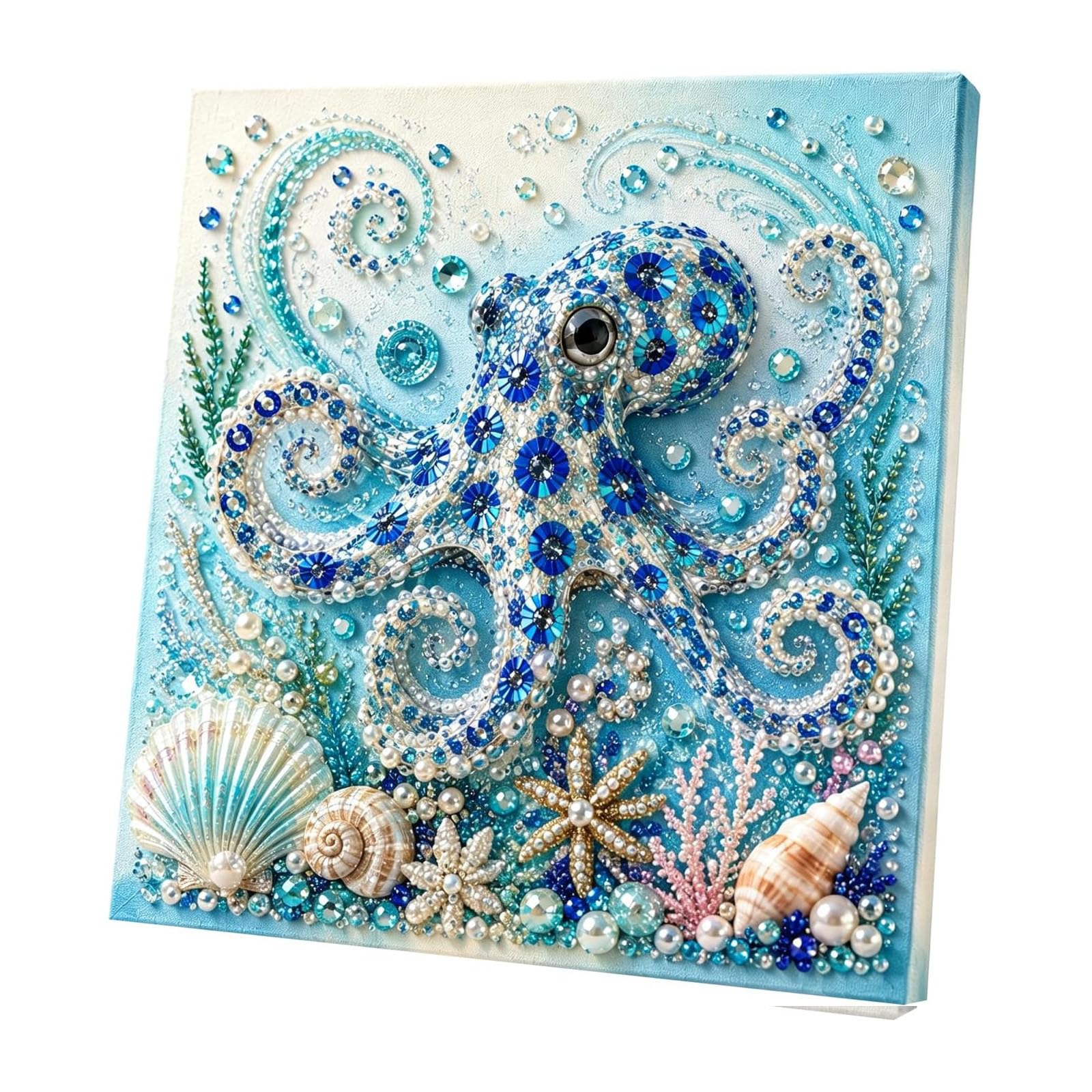 ZHENWO Ocean Theme Pearl Art DIY Kit (Octopus)