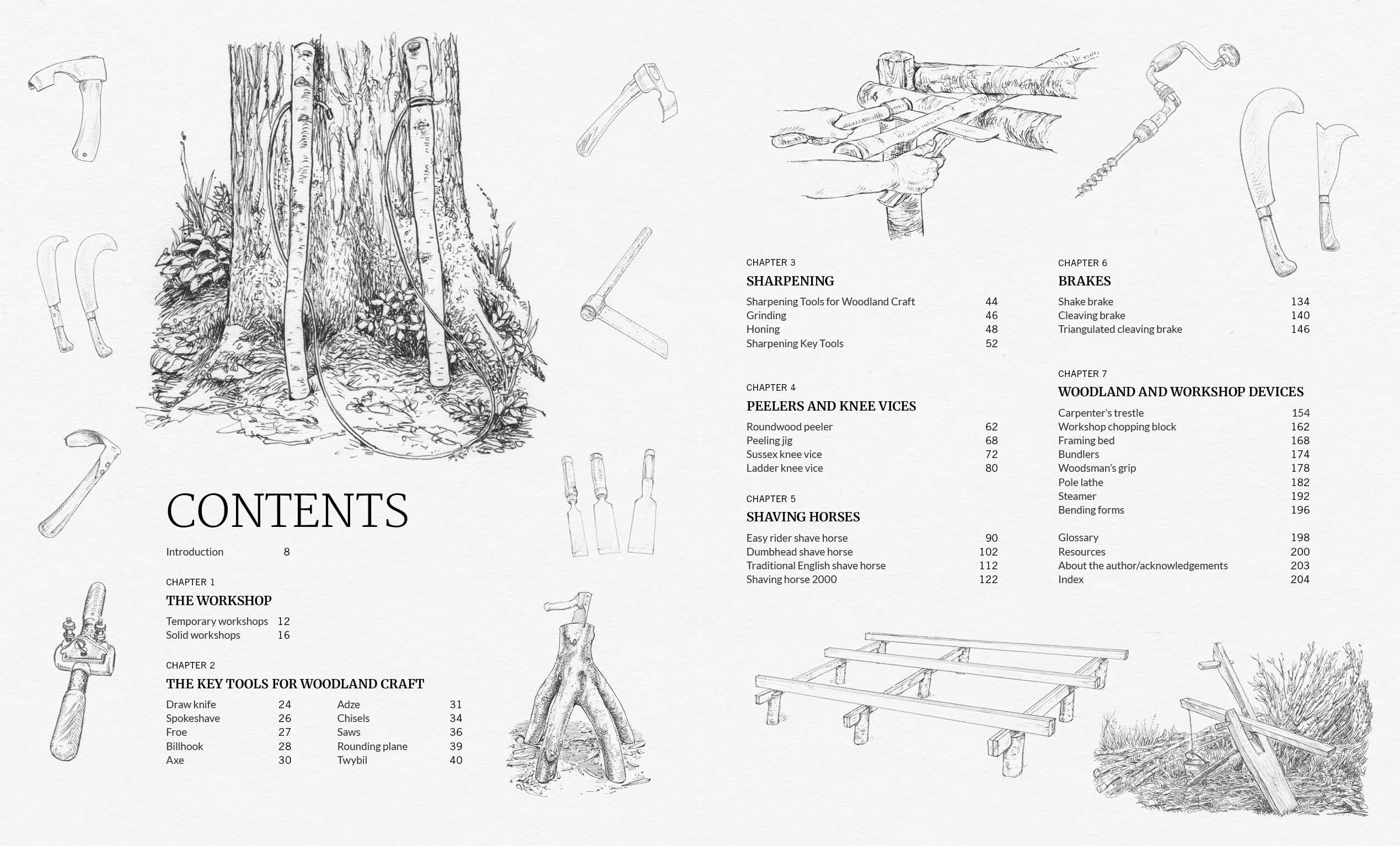 Woodland Workshop: Tools and Devices for Woodland Craft