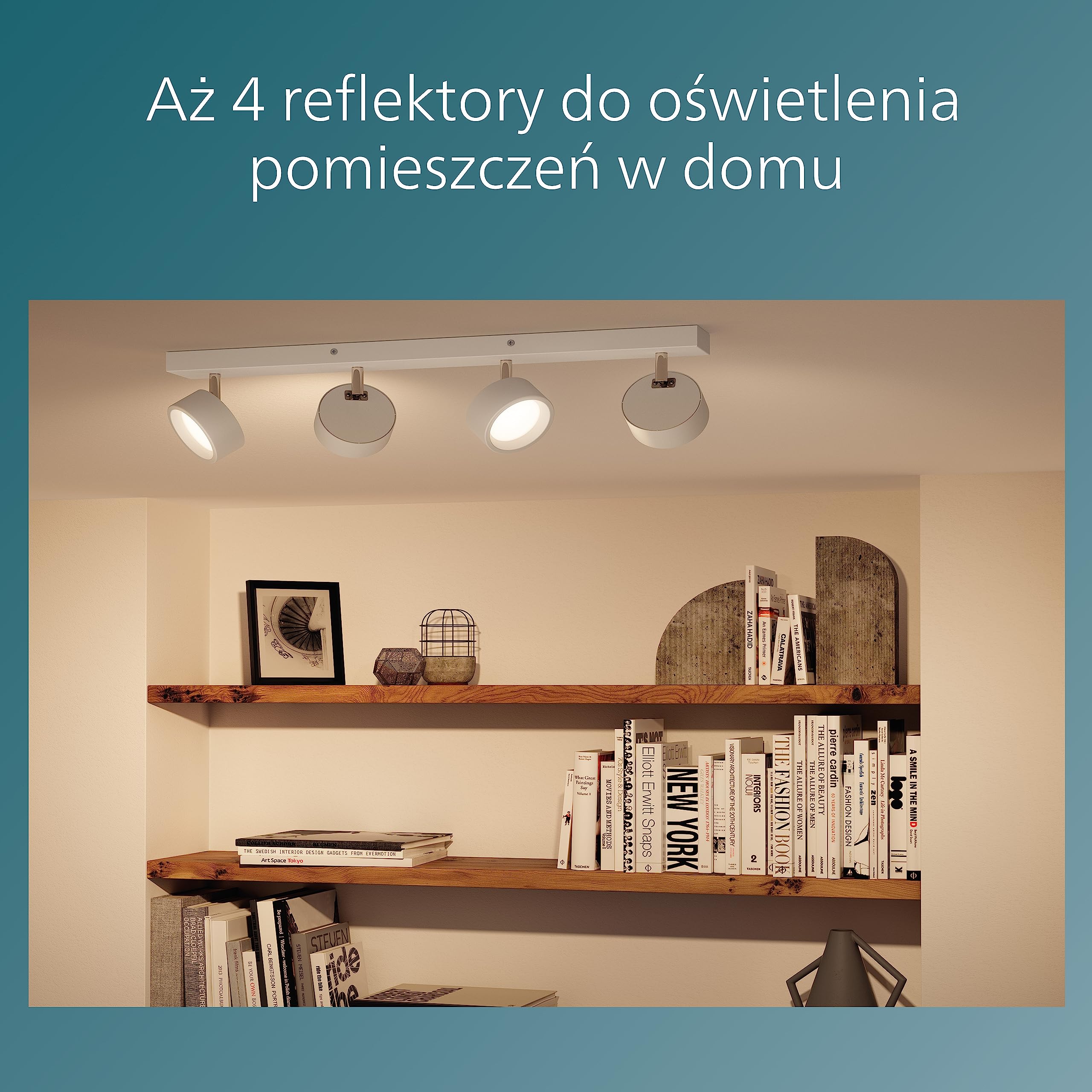 Philips Oprawa Punktowa Bracia Spot 1x5.5W 2700K, Biały