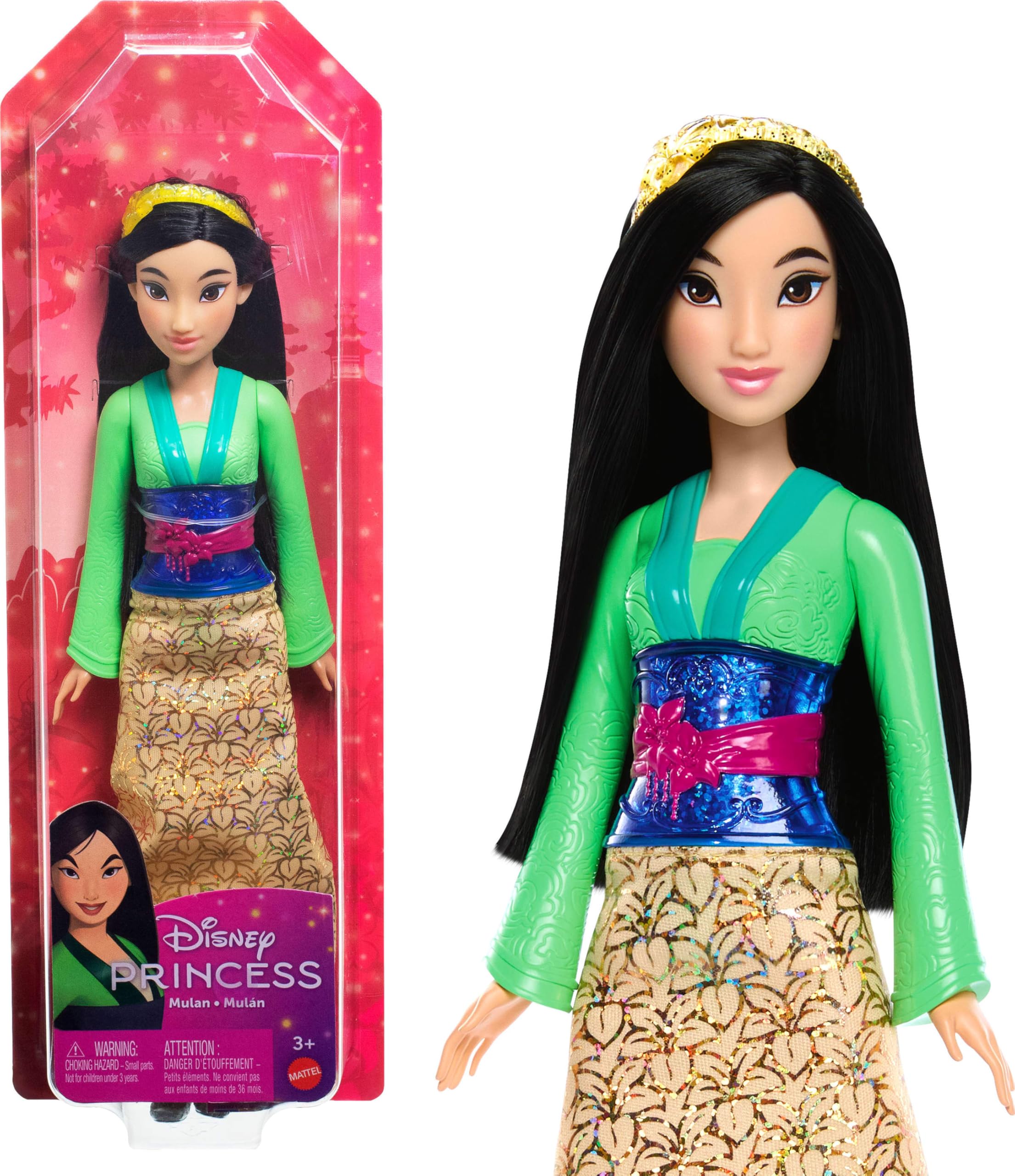 Disney Princess Fashion Core Doll - Mulan