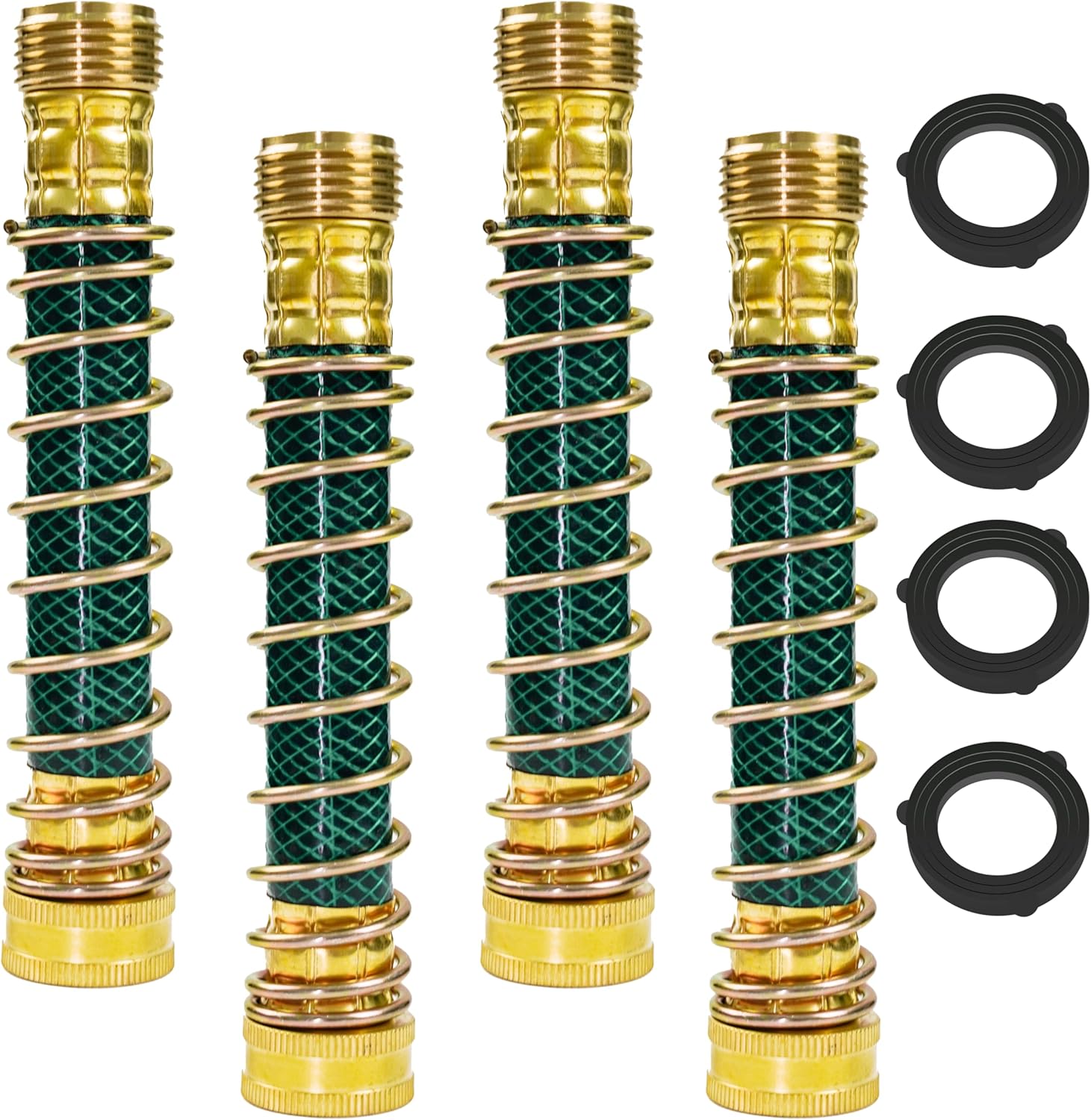 Garden Hose Extension Adapter 6.3 ", Diivoo Hose Extender for Faucet Outdoor, RV