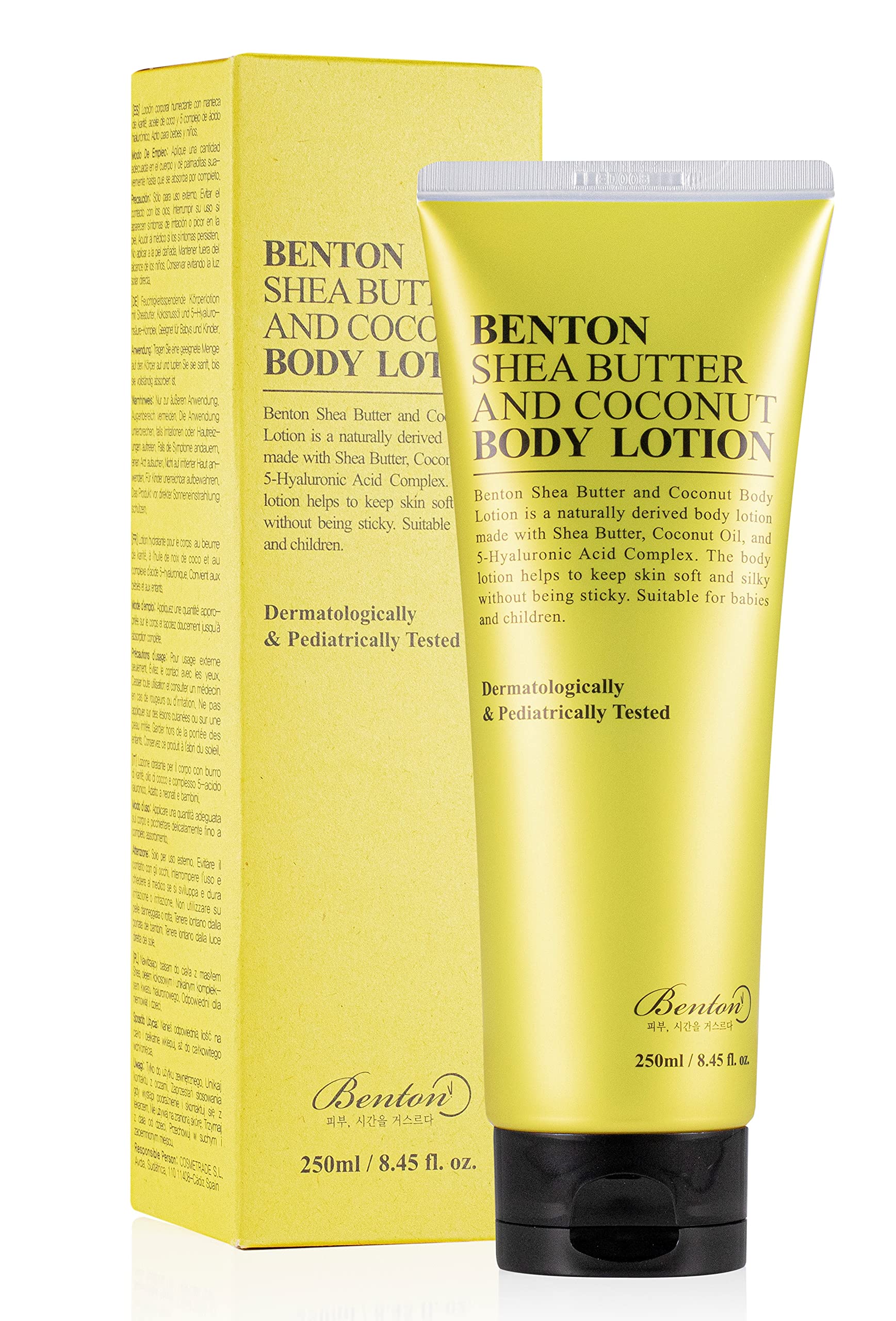 BENTON Sheabutter und Kokos-Bodylotion 58 * 58 * 210 (mm)