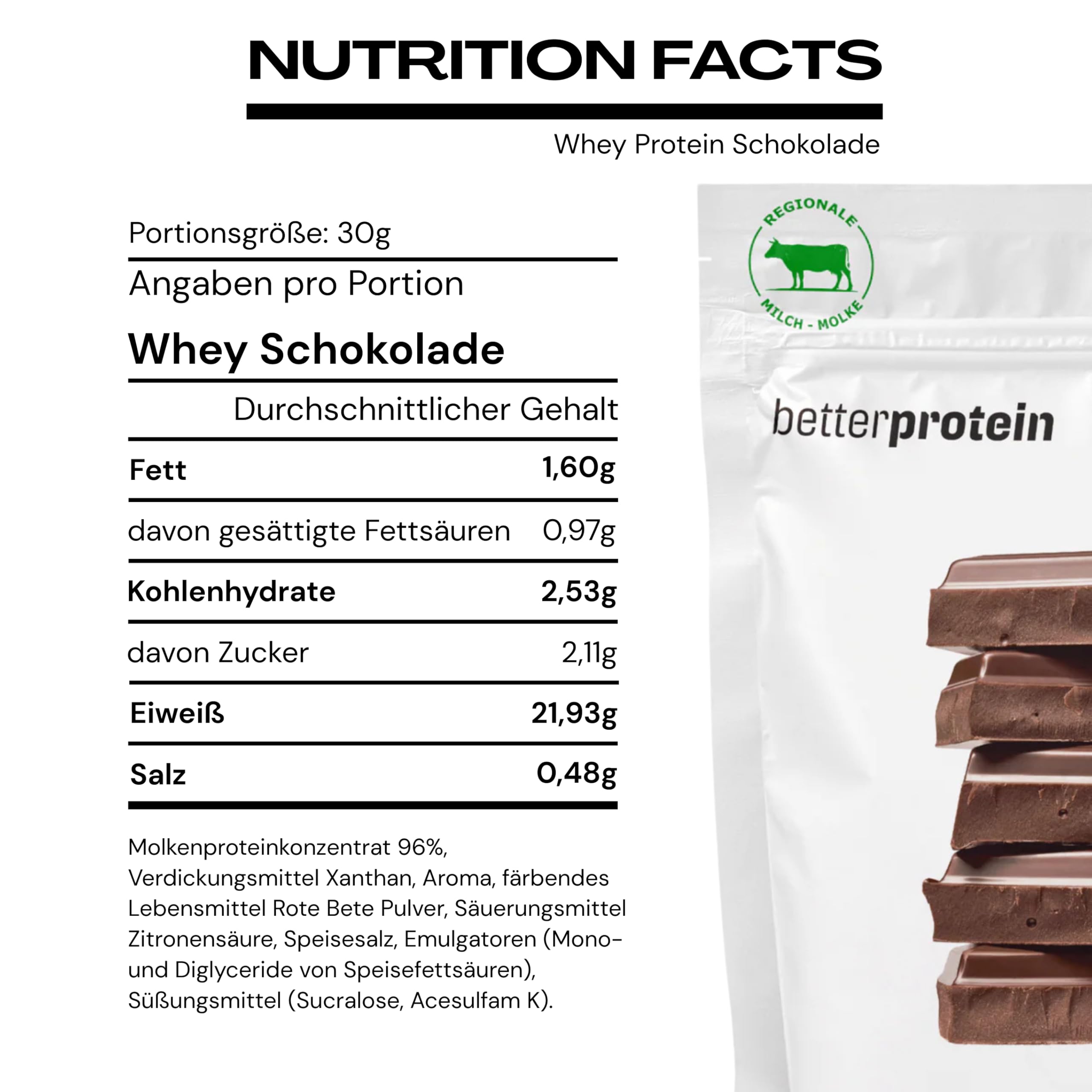 BetterProtein (Chocolat au lait)