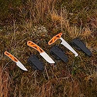 Vista 7 de Gerber EXO MOD Knife/Saw - Juego de mochilero para caza, color naranja cazador