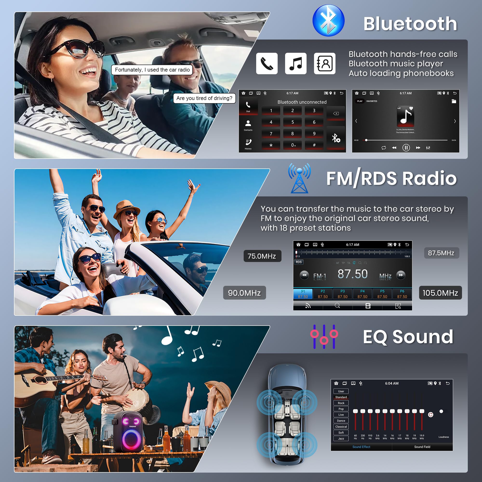 2G+64G Wireless Carplay Android Radio de Coche para FIAT 500 2007-2015 7 Pulgadas Pantalla Táctil Radio con Android Auto Navi GPS WiFi Mirror Link Bluetooth FM/RDS/DVR/EQ/Dab+/SWC Cámara Trasera