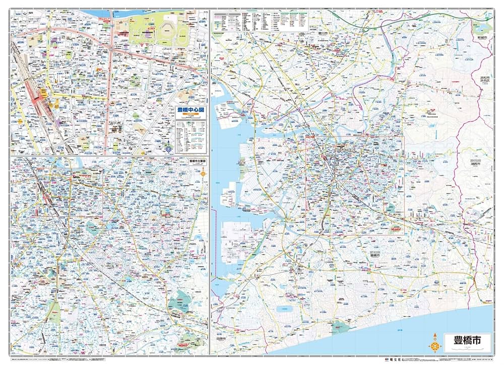 愛知県豊橋市2万分の1 地形図 昭和6年版 豊橋 及びその近郊 古地図 戦前 愛知県豊橋市2万分の1 地形図 昭和6年版 豊橋 及びその