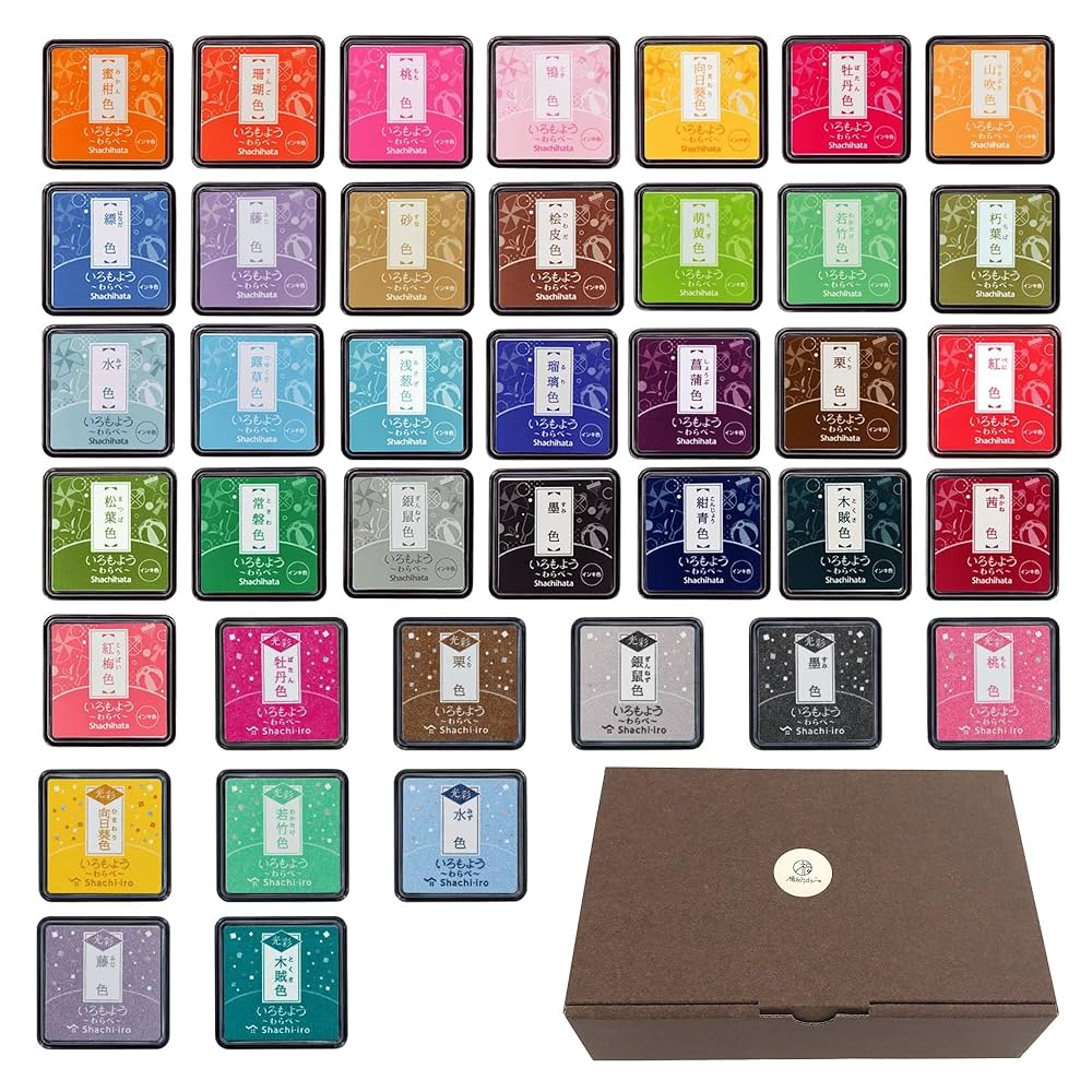 Amazon | いろもよう 光彩 わらべ 10色 ＋ わらべ 29色 計全39色