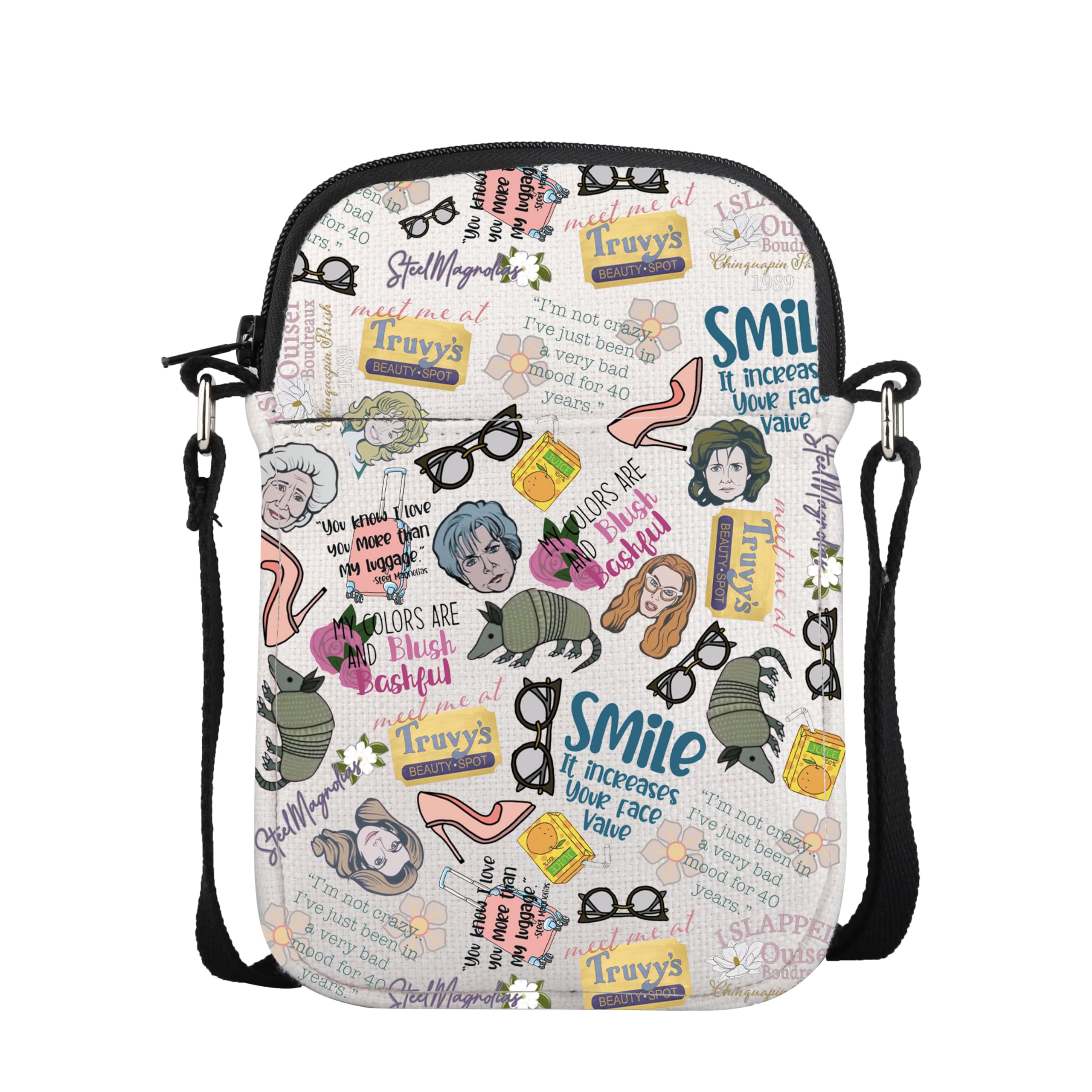 POFULL Movie Inspired Crossbody Bag Romance Movie Lover Tote Bag Comedy Lover Gift