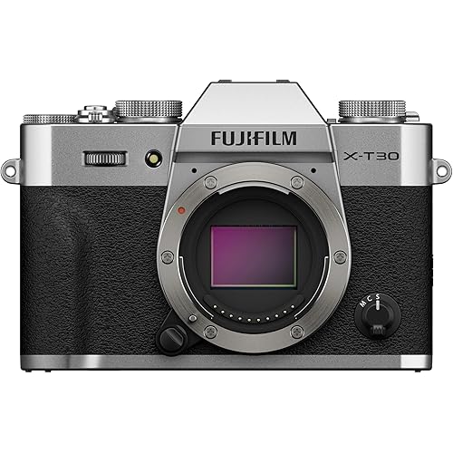 FUJIFILM X-T30 III Mirrorless Camera Body, Silver