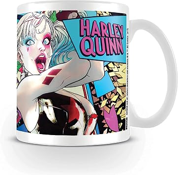 Pyramid International Batman Harley Quinn Neon Mug - 10Oz / 315Ml Ceramic Mug - One Size